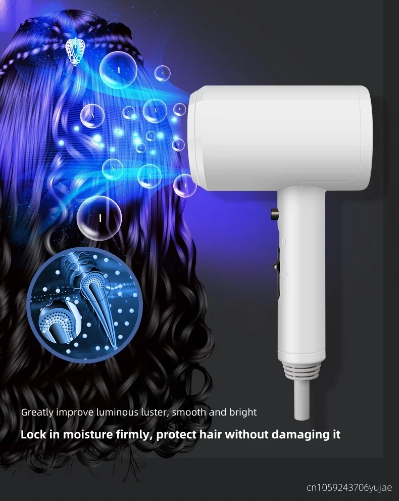 2026 New Five Star Hotel Specific Wall Mounted Non Perforated High Wind Speed Drying Household Bathroom Hair Dryer US/UK/EU