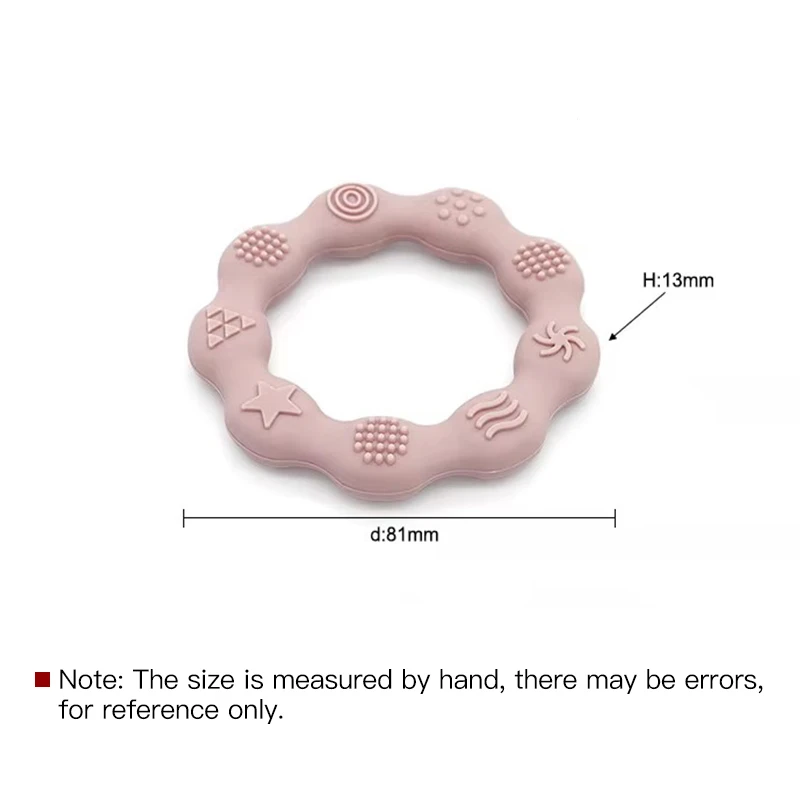 Baby Silicone Teethers Food Grade Newborn Pacifier Relief Design Teether BPA Free Infant Tactile Training Toys Bebe Teething Toy