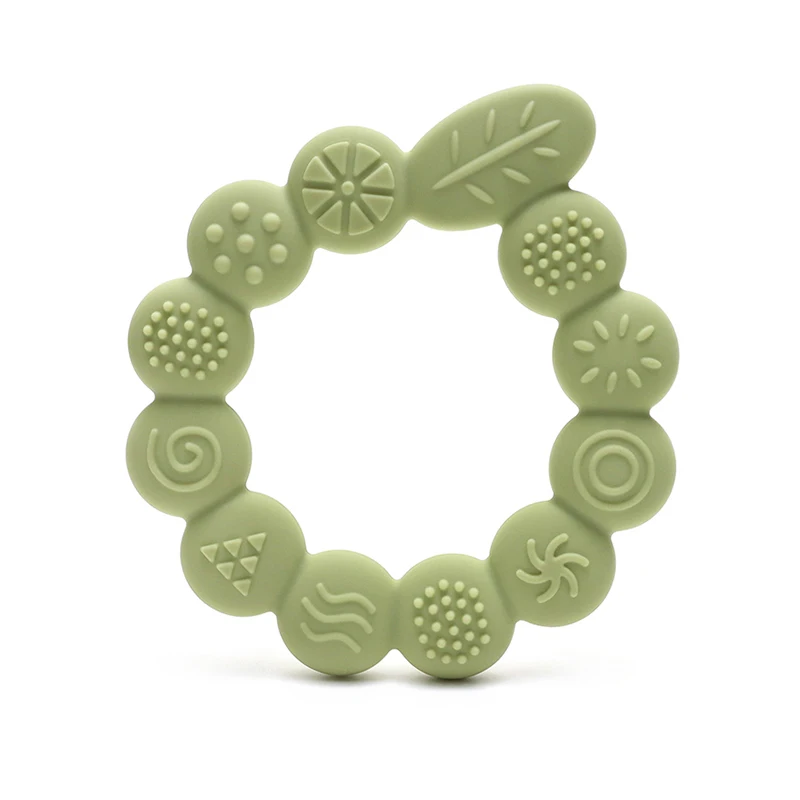Baby Silicone Teethers Food Grade Newborn Pacifier Relief Design Teether BPA Free Infant Tactile Training Toys Bebe Teething Toy