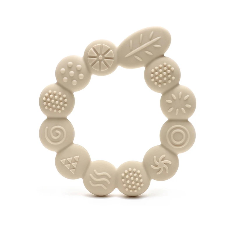 Baby Silicone Teethers Food Grade Newborn Pacifier Relief Design Teether BPA Free Infant Tactile Training Toys Bebe Teething Toy