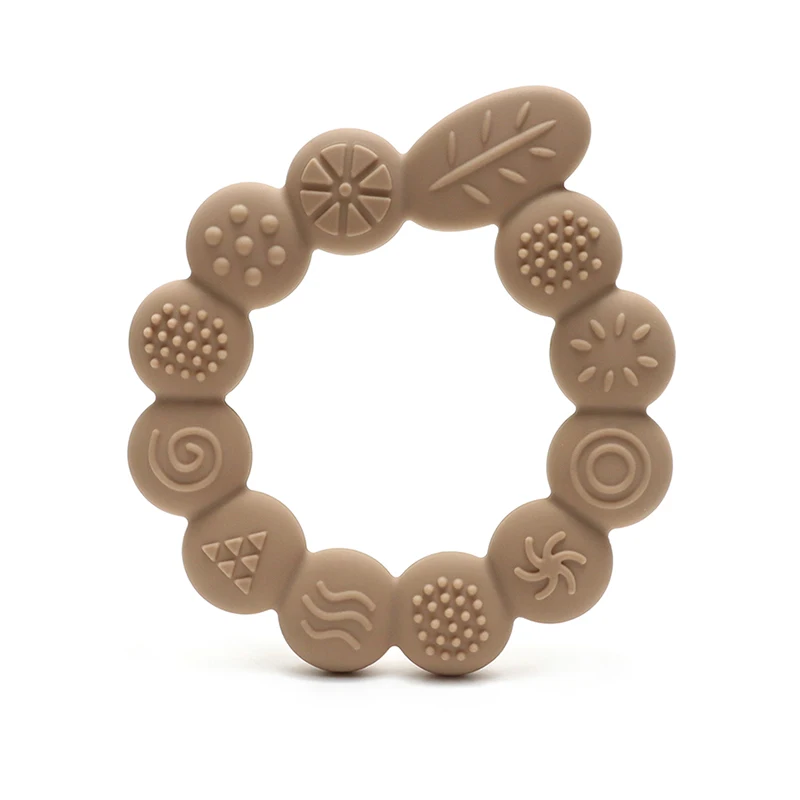 Baby Silicone Teethers Food Grade Newborn Pacifier Relief Design Teether BPA Free Infant Tactile Training Toys Bebe Teething Toy