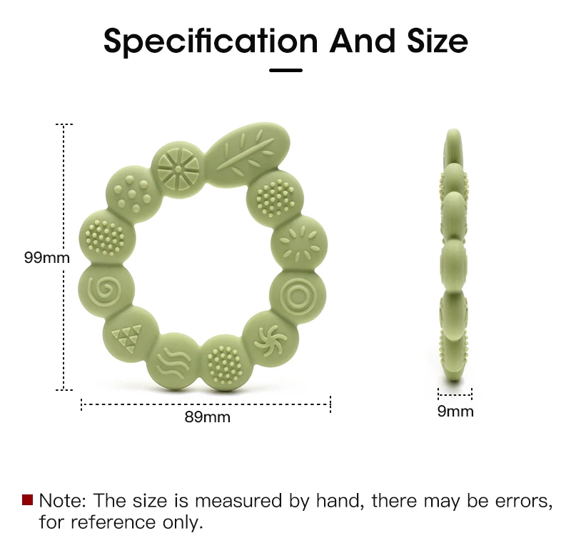 Baby Silicone Teethers Food Grade Newborn Pacifier Relief Design Teether BPA Free Infant Tactile Training Toys Bebe Teething Toy