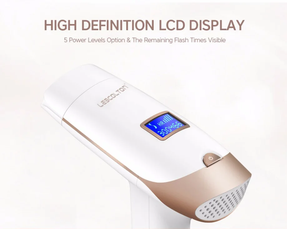 Lescolton 2in1 IPL Epilator Hair Removal LCD Display Machine T009i Laser Permanent Bikini Trimmer Electric Depilador a Laser