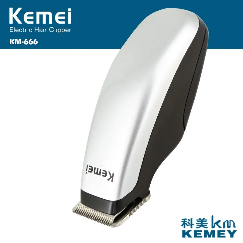 Kemei Newly Design Electric Hair Clipper Mini Portable Hair Trimmer Cutting Machine Beard Barber Razor Men Style Tools KM-666
