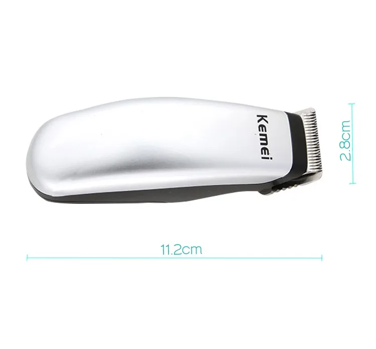 Kemei Newly Design Electric Hair Clipper Mini Portable Hair Trimmer Cutting Machine Beard Barber Razor Men Style Tools KM-666