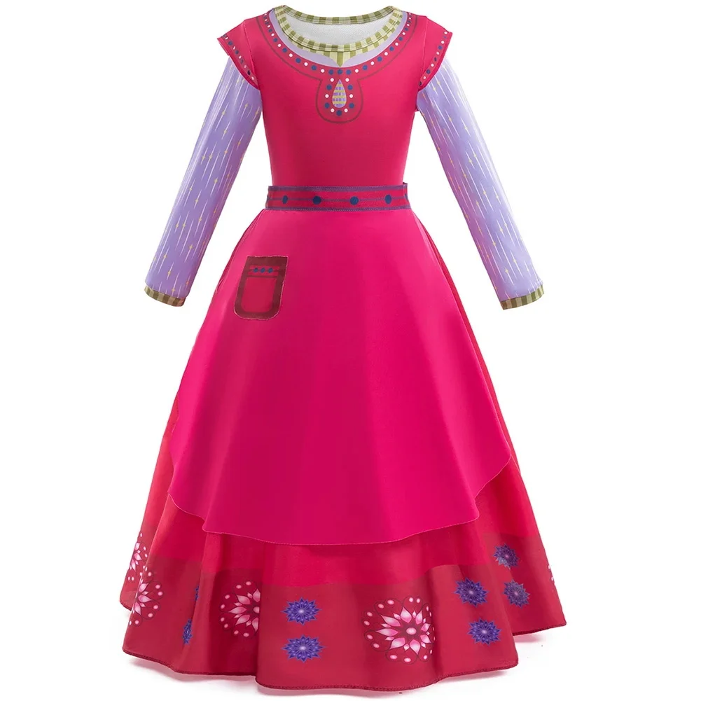 New Girls Carnival Wish Queen Amaya Cosplay Costume For Kids Birthday Party Princess Dress UP Children Role Play Fancy Outfits