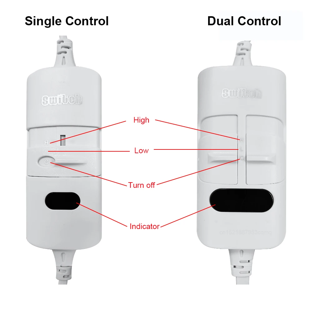 Electric Blanket 220V Electric Heating Blanket Thicker Automatic Thermostat Body Warmer Thermal Mattress for Room Blanket Heated