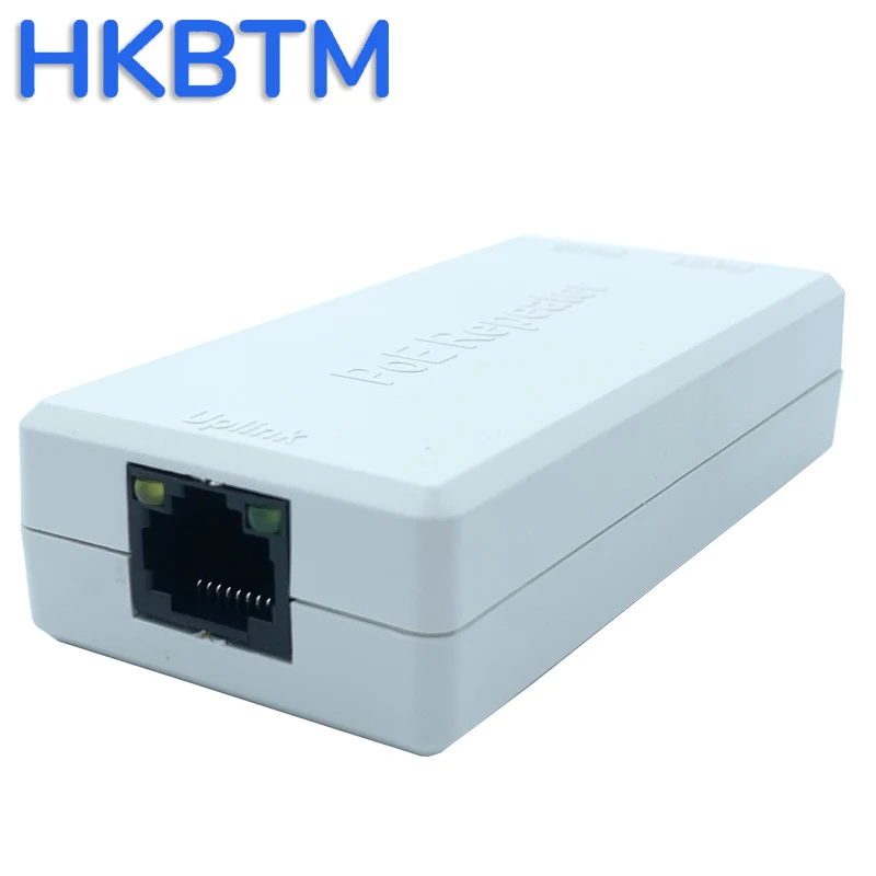 HKBTM 4 Port PoE Extender Waterproof Poe Repeater for IP Port Transmission Extender for POE Switch NVR IP Camera
