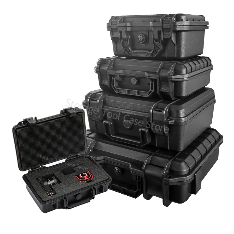 Waterproof Hard Carry Case Bag Tool Case Safety Instrument Equipment Toolbox Storage Box Organizer Safety Protector Organizer