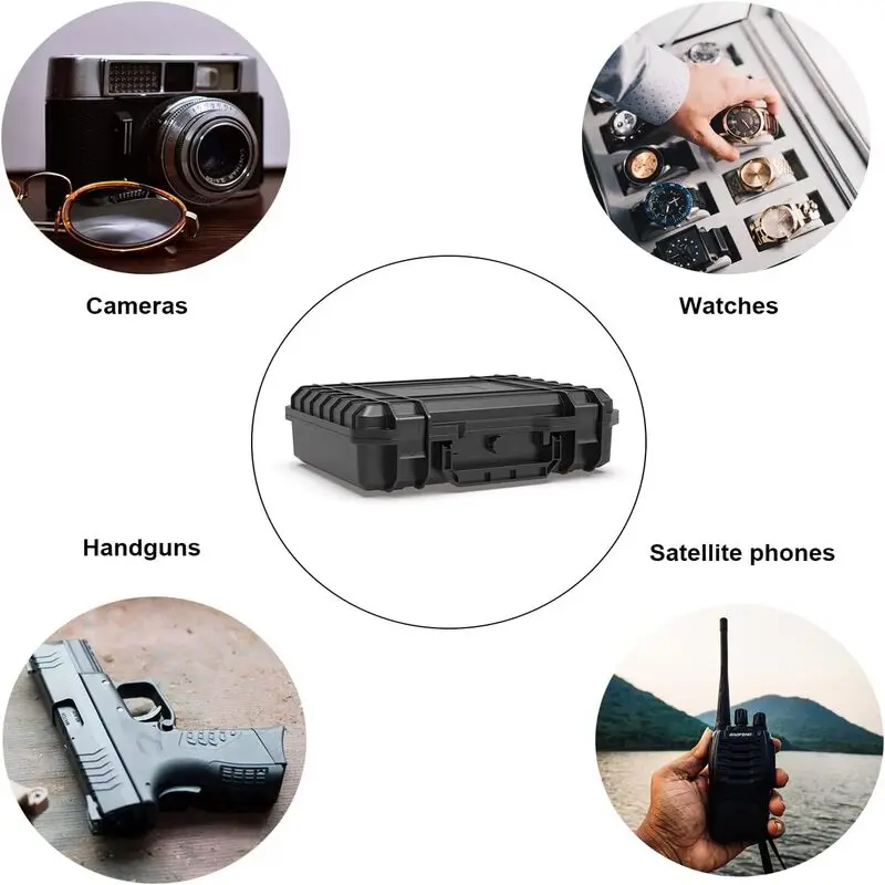 Waterproof Hard Carry Case Bag Tool Case Safety Instrument Equipment Toolbox Storage Box Organizer Safety Protector Organizer