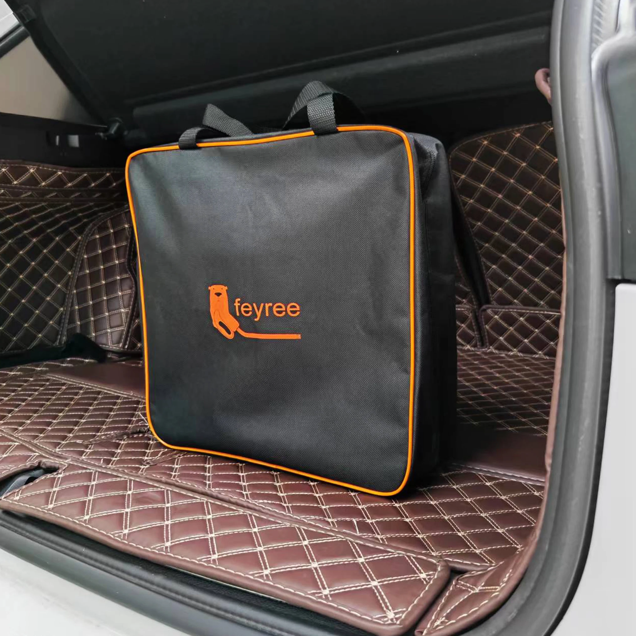 Feyree EV Charger Bag Case for Type2 Charging Cable J1772 Portable Charger EVSE Waterproof Storage Bag
