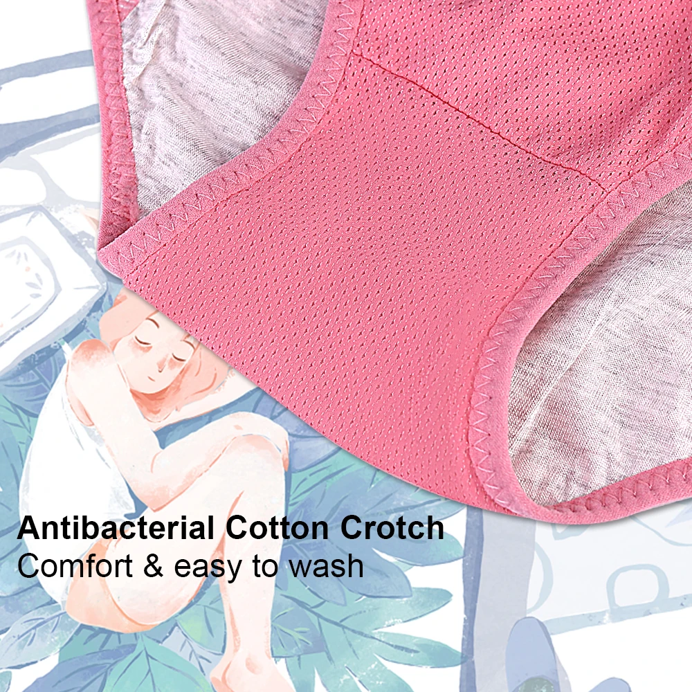 Menstrual Period Panties Women Sexy Pants Leak Proof Incontinence Underwear Period Proof Briefs High Waist Female Dropshipping