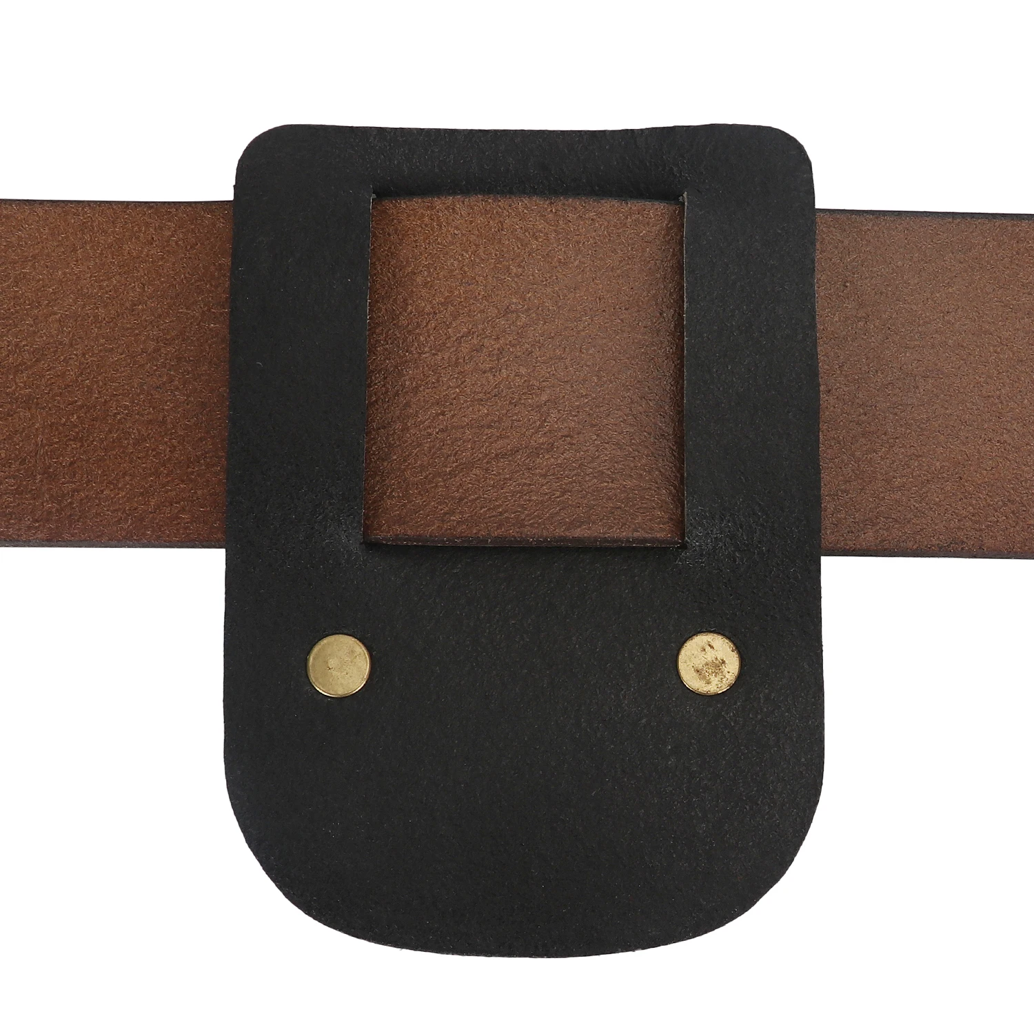 Tourbon Genuine Leather Tape Measure Holder Tool Tapes Holster Metal Clip on Belt