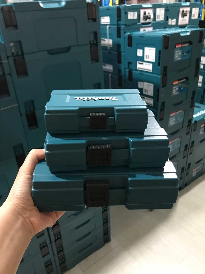 Makita Injection Molding Parts Storage Box Hardware Tools Household Screw Electronic Component Drill Bit Anti-Fall Tool Box