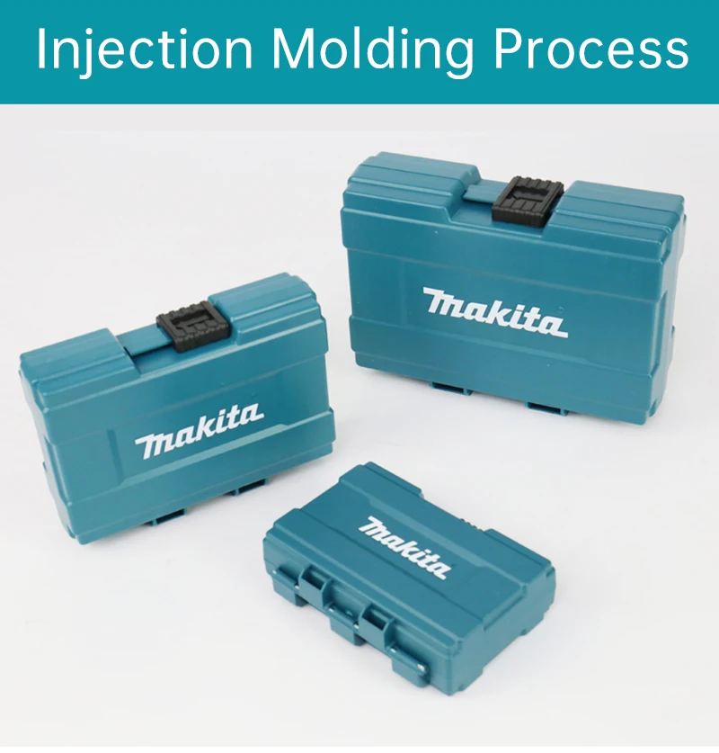 Makita Injection Molding Parts Storage Box Hardware Tools Household Screw Electronic Component Drill Bit Anti-Fall Tool Box