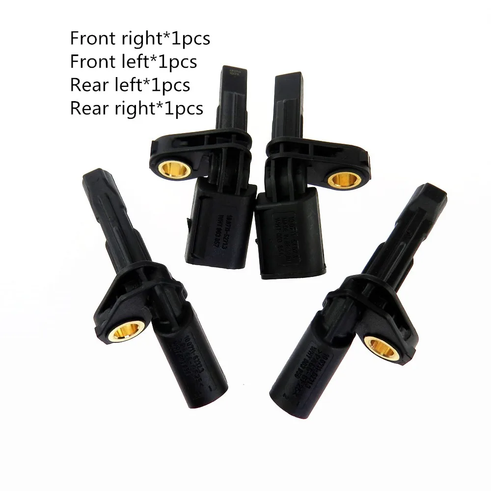 2Pcs WHT003864A ABS Wheel Speed Sensor for Passat B8 Golf 7 A3 S3 TT Octavia Seat Leon WHT 003 864A WHT 003 864B