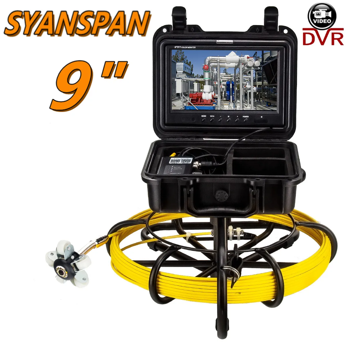 Accessories for Pipe Inspection Camera SYANSPAN Drain Sewer Pipeline Industrial Endoscope PCB Gasket and Connector for Cable