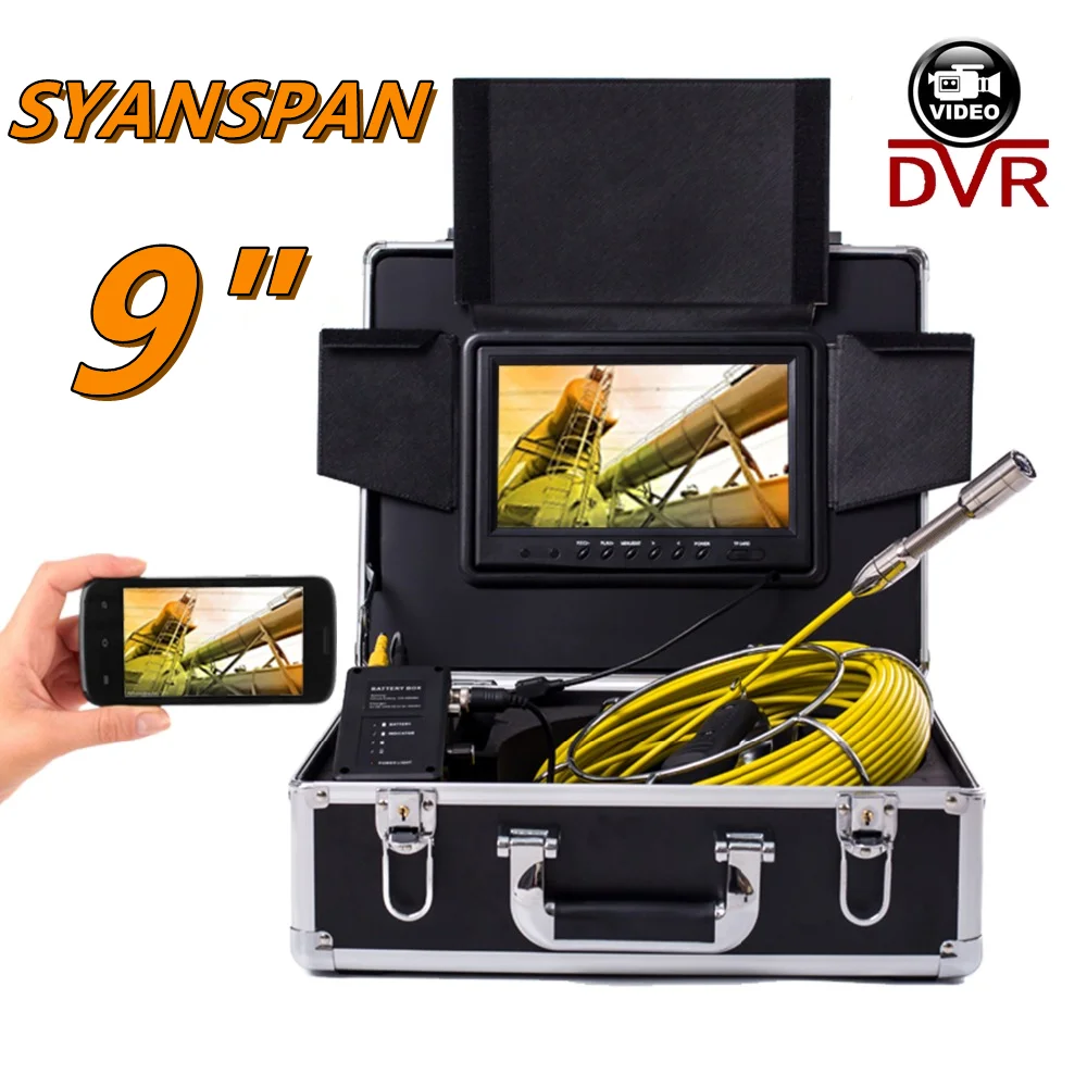 Accessories for Pipe Inspection Camera SYANSPAN Drain Sewer Pipeline Industrial Endoscope PCB Gasket and Connector for Cable