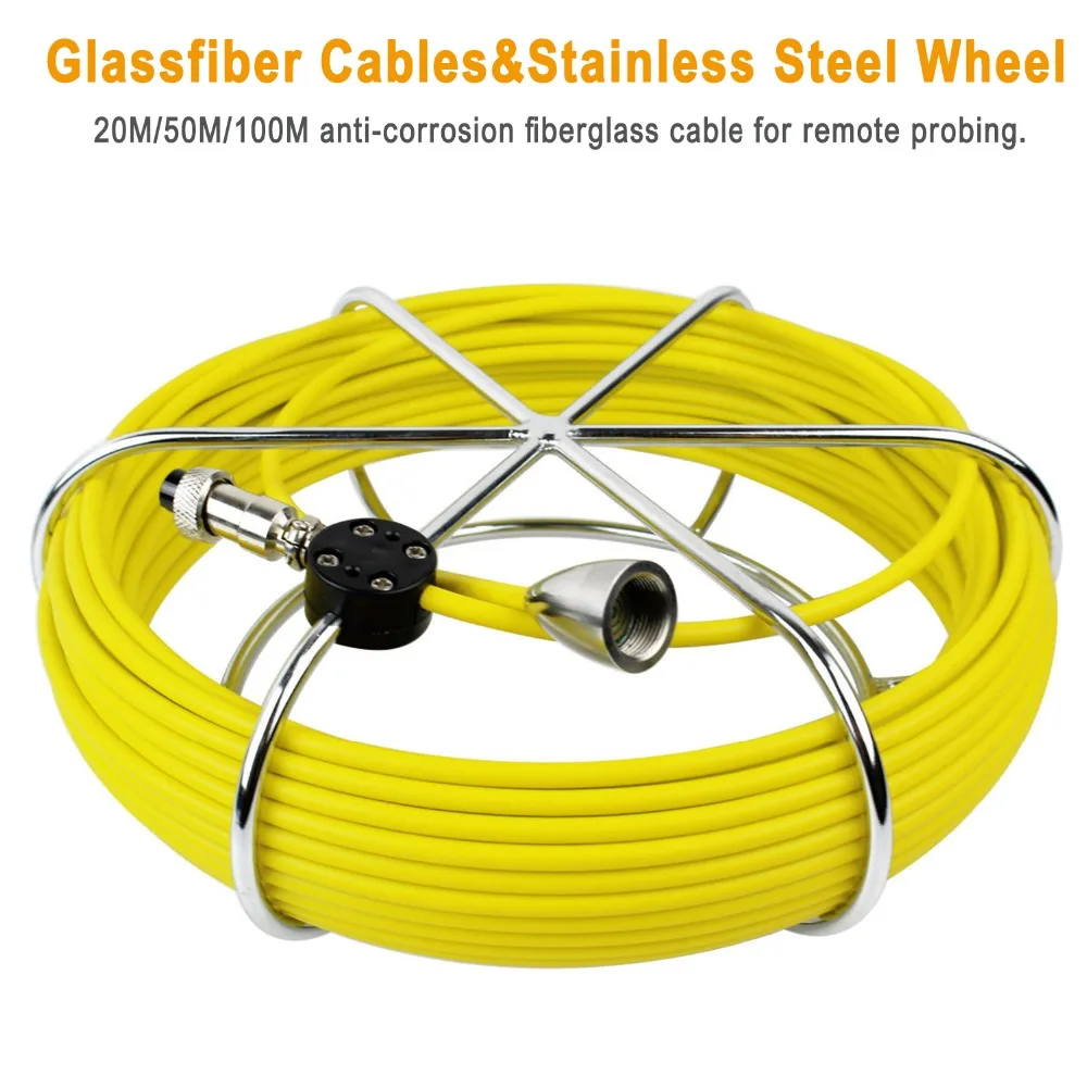 Accessories for Pipe Inspection Camera SYANSPAN Drain Sewer Pipeline Industrial Endoscope PCB Gasket and Connector for Cable