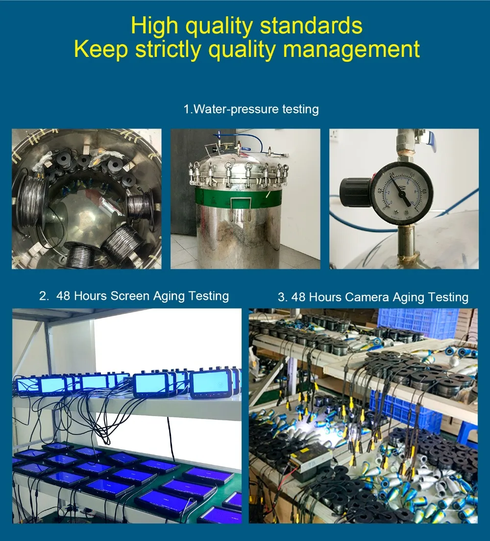 Accessories for Pipe Inspection Camera SYANSPAN Drain Sewer Pipeline Industrial Endoscope PCB Gasket and Connector for Cable