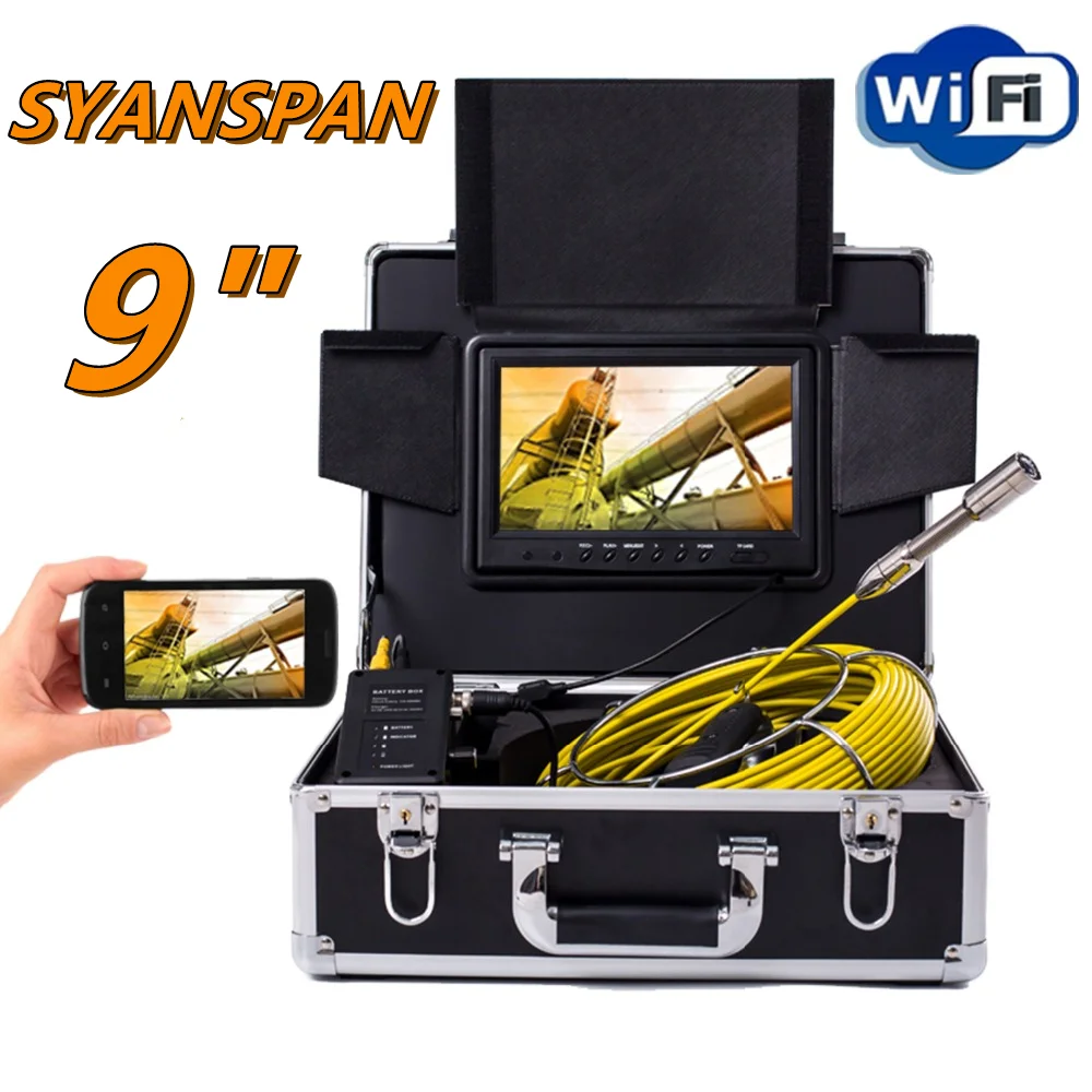 Accessories for Pipe Inspection Camera SYANSPAN Drain Sewer Pipeline Industrial Endoscope PCB Gasket and Connector for Cable