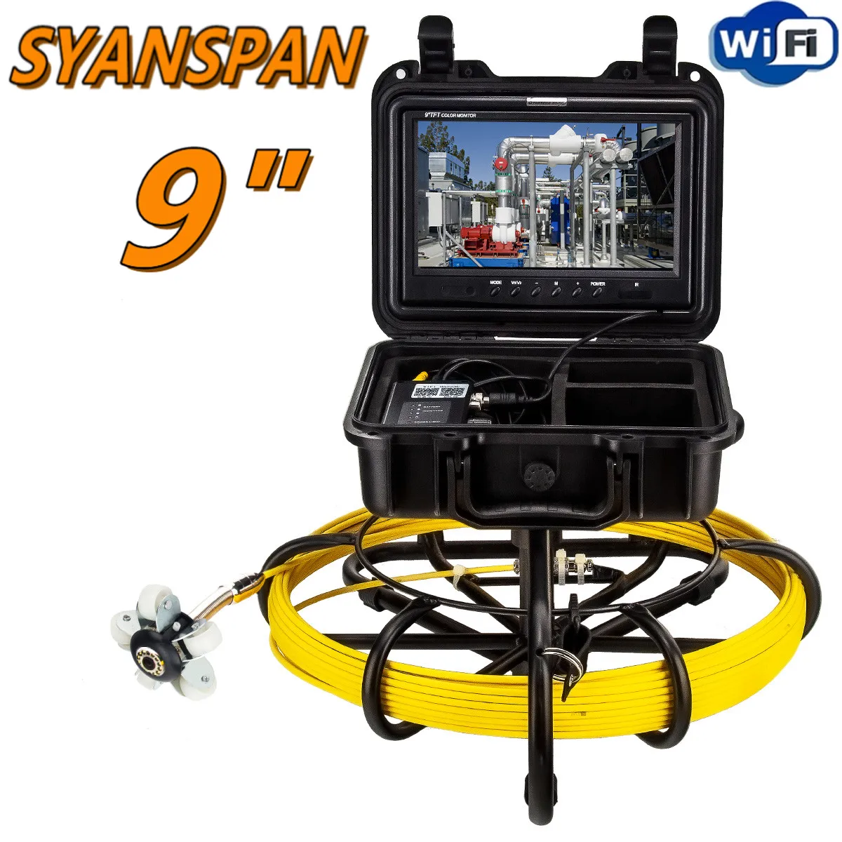 Accessories for Pipe Inspection Camera SYANSPAN Drain Sewer Pipeline Industrial Endoscope PCB Gasket and Connector for Cable