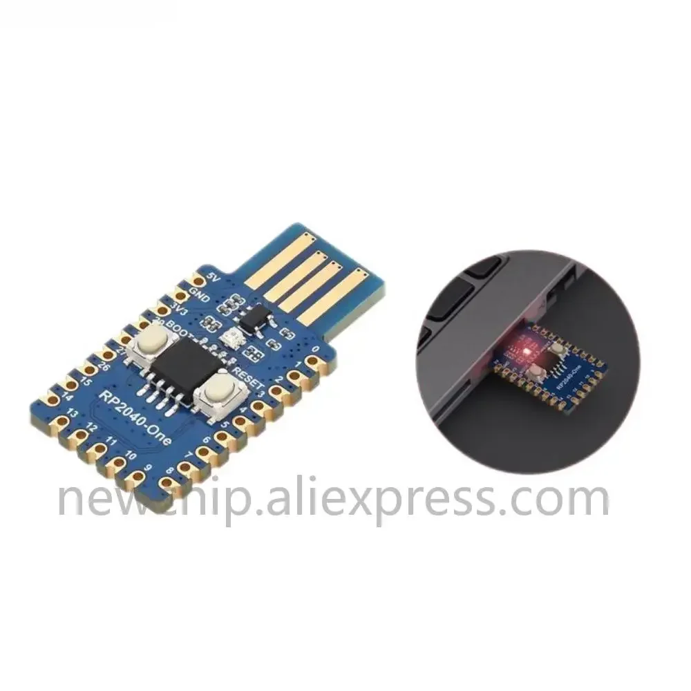 10-100pcs RP2040 raspberry pi PICO Development Board with On-board RP2040 Chip USB Port Adapter Increased resistance