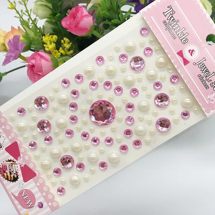 Glitter Face Stickers for Children Rhinestones for Eyes Face Diamonds Bright Stickers Festival Makeup Jewels Stickers ZS006