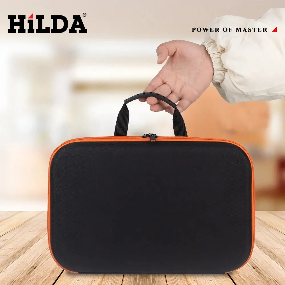 HILDA Large Capacity Tool Bag 3 Sizes Waterproof and Shock Absorbing Bag Electrical Hardware Tool Bag Portable Storage Handbag