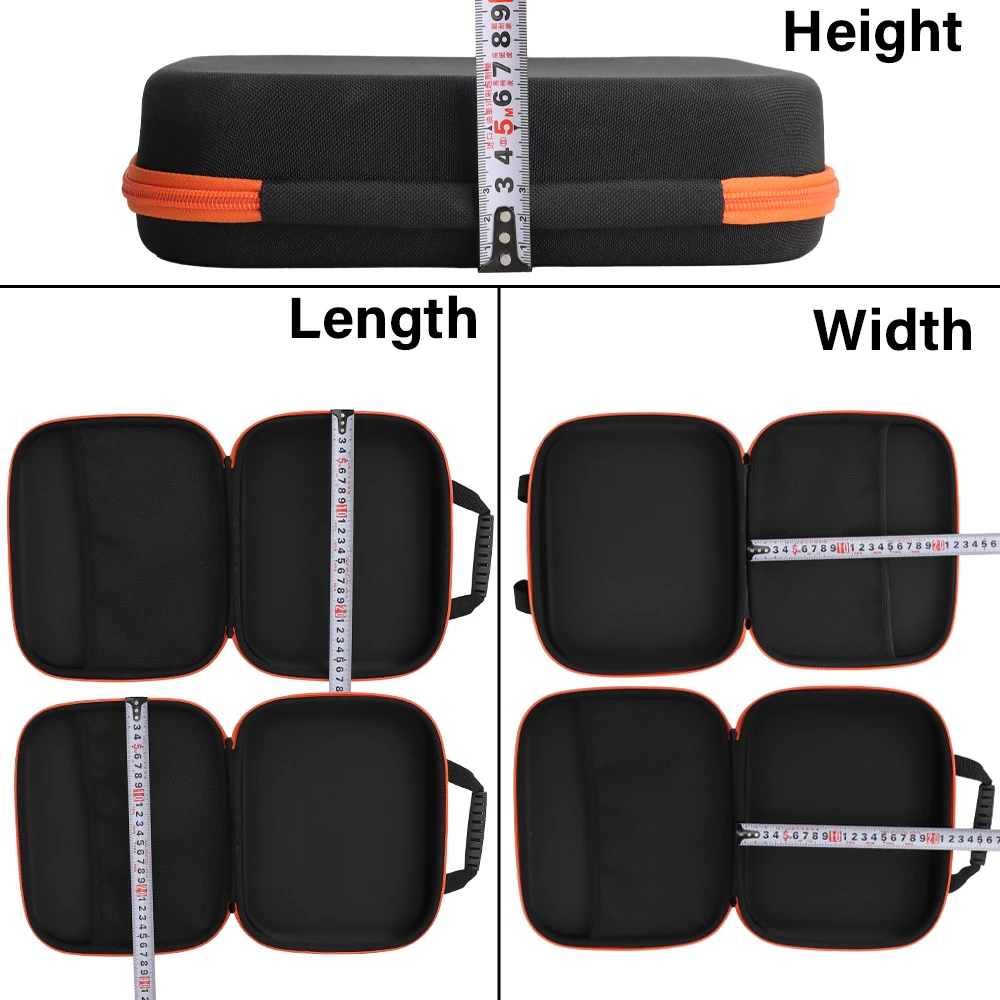 HILDA Large Capacity Tool Bag 3 Sizes Waterproof and Shock Absorbing Bag Electrical Hardware Tool Bag Portable Storage Handbag