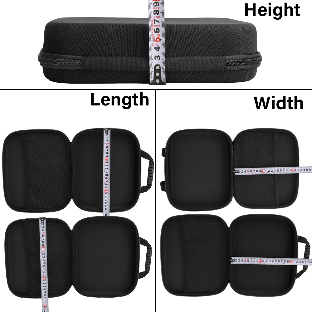 HILDA Large Capacity Tool Bag 3 Sizes Waterproof and Shock Absorbing Bag Electrical Hardware Tool Bag Portable Storage Handbag
