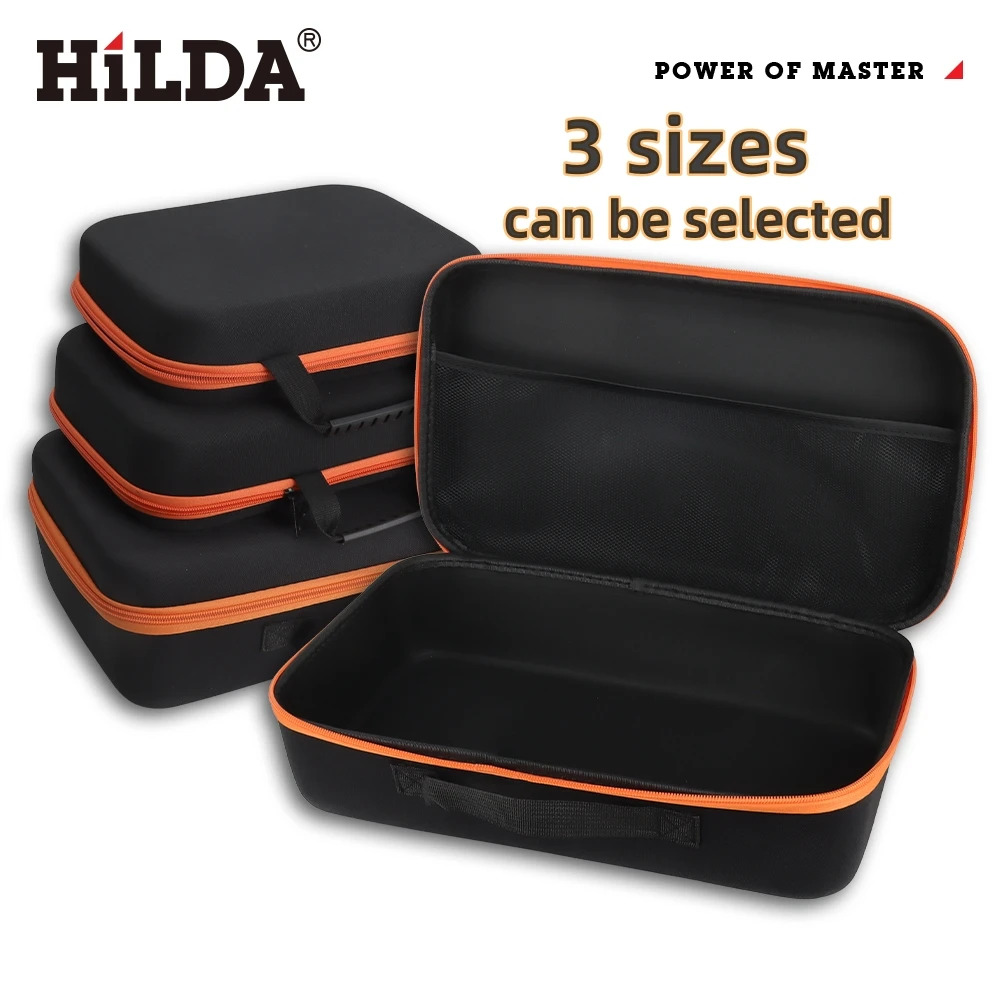 HILDA Large Capacity Tool Bag 3 Sizes Waterproof and Shock Absorbing Bag Electrical Hardware Tool Bag Portable Storage Handbag