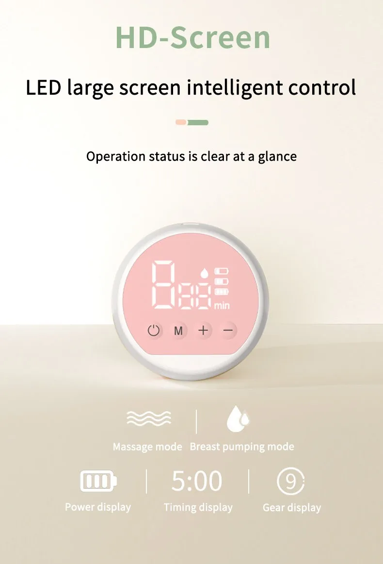 MAMIJOY Portable Electric Breast Pump USB Chargable Silent Portable Milk Extractor Automatic Milker Comfort Breastfeeding