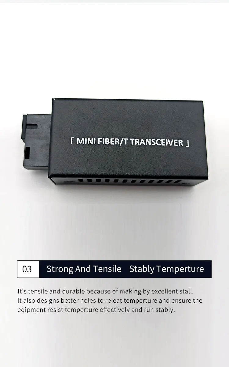 1 Pair Gigabit 100/1000M A/B SC Ethernet Fiber Switch Media Converter Rj45 Optic Transceiver 20KM fibra Switch with Power Supply