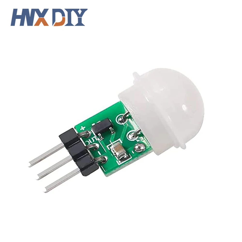 1-10pcs Mini IR Pyroelectric Infrared PIR Motion Human Sensor Automatic Detector Module AM312 Sensor DC 2.7 to 12V