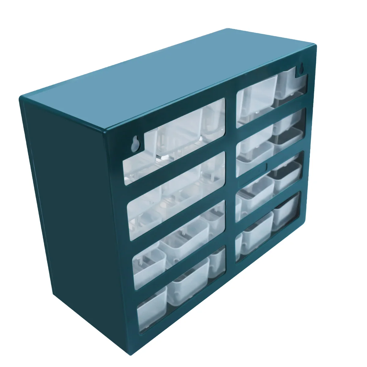 25 Multi-grid Drawer Parts Box Wall-mounted Screw Classification Component Box Tool Case Electronic Components Storage ToolBox