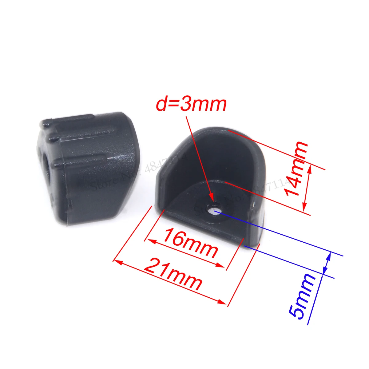 RC Cars Shock Absorber Wear Resistant Cover Absorption Guards Anti-wear Rubber Anti-collision Glue For 1/8 Monster Truck