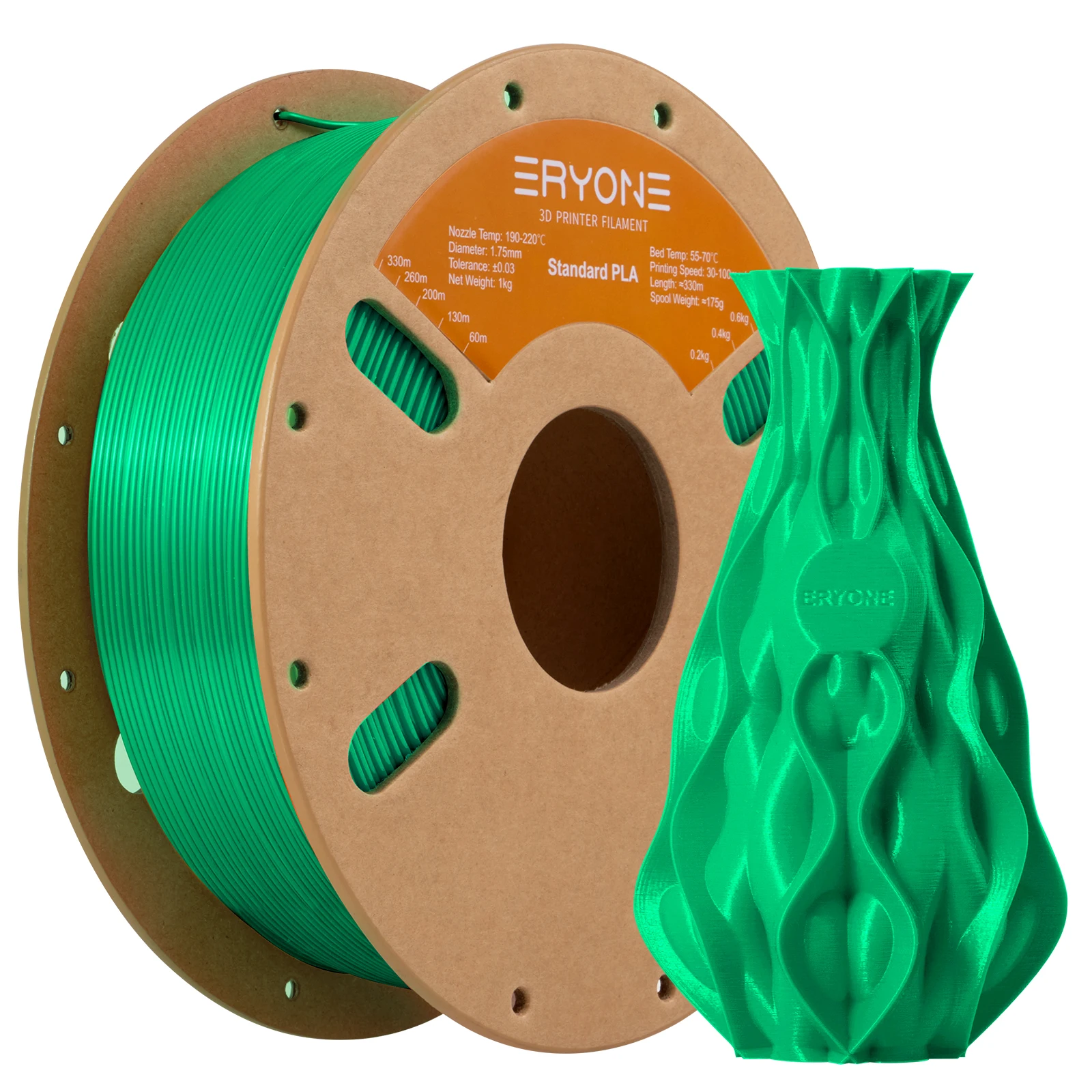 ERYONE 10KG Standard PLA Premium Filament 1.75mm 3D Print, Multicolor Available,Big Sale 1kg PLA Filament,1kg/spool