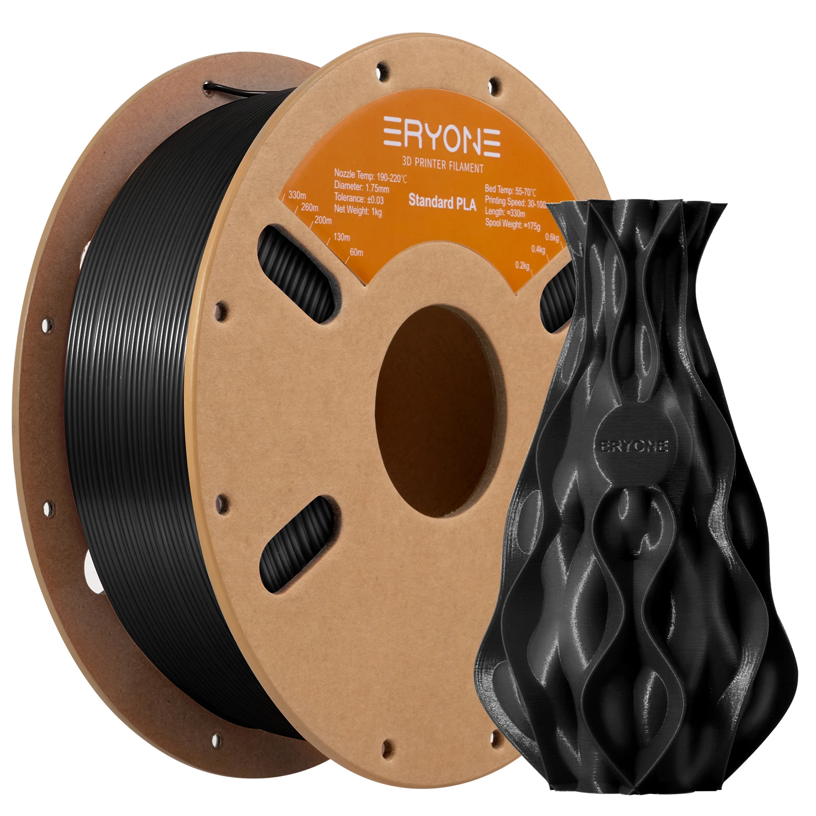 ERYONE 10KG Standard PLA Premium Filament 1.75mm 3D Print, Multicolor Available,Big Sale 1kg PLA Filament,1kg/spool