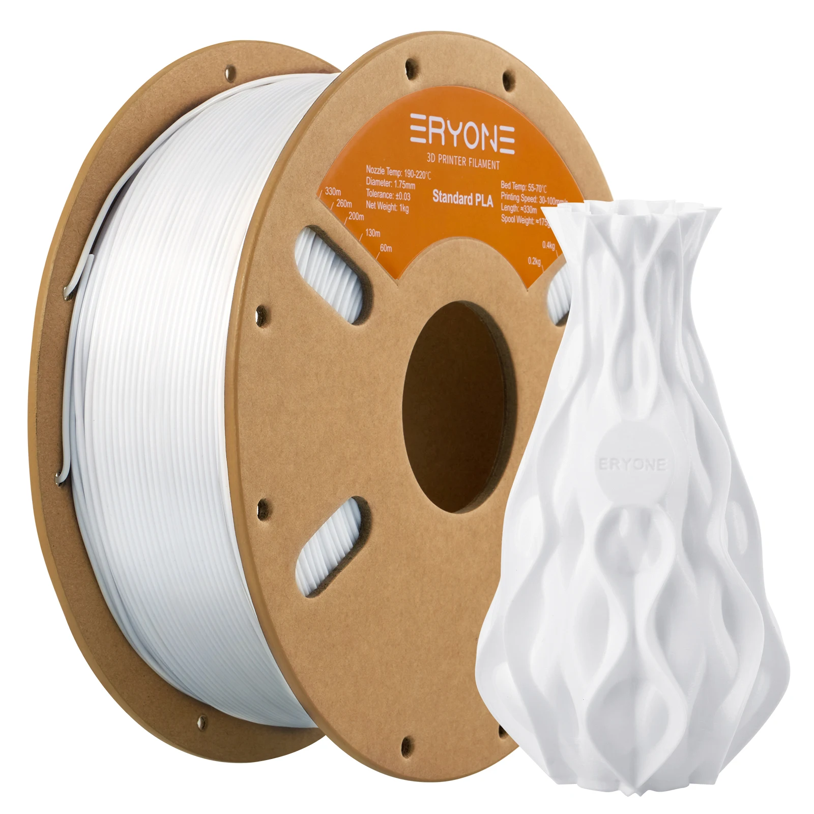 ERYONE 10KG Standard PLA Premium Filament 1.75mm 3D Print, Multicolor Available,Big Sale 1kg PLA Filament,1kg/spool