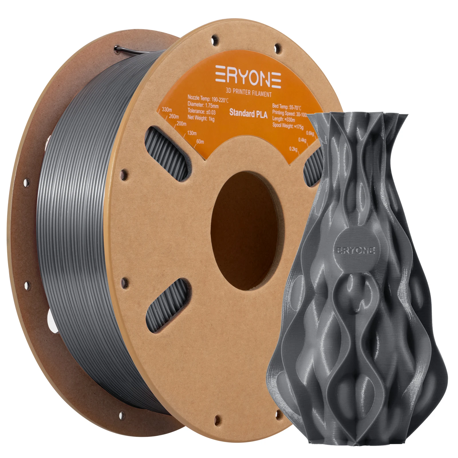 ERYONE 10KG Standard PLA Premium Filament 1.75mm 3D Print, Multicolor Available,Big Sale 1kg PLA Filament,1kg/spool