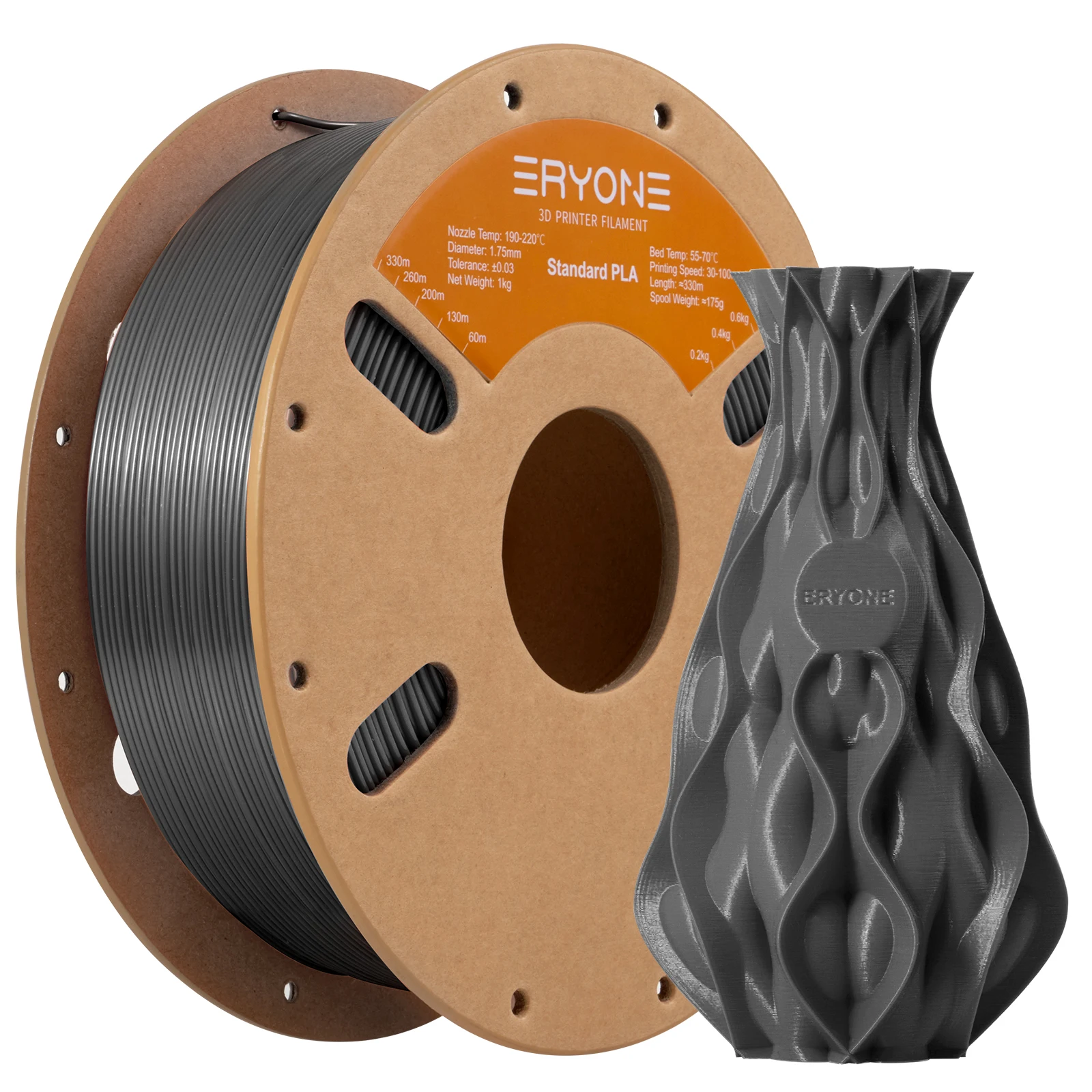 ERYONE 10KG Standard PLA Premium Filament 1.75mm 3D Print, Multicolor Available,Big Sale 1kg PLA Filament,1kg/spool