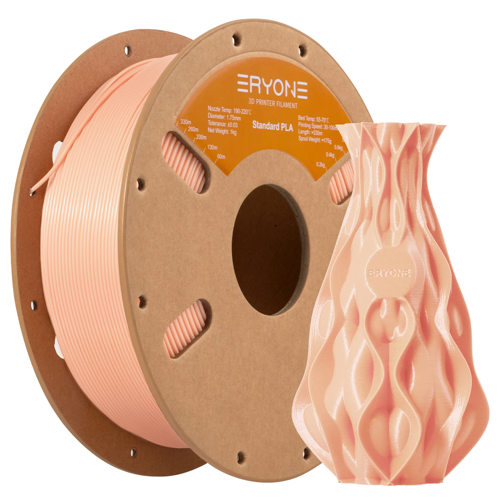ERYONE 10KG Standard PLA Premium Filament 1.75mm 3D Print, Multicolor Available,Big Sale 1kg PLA Filament,1kg/spool