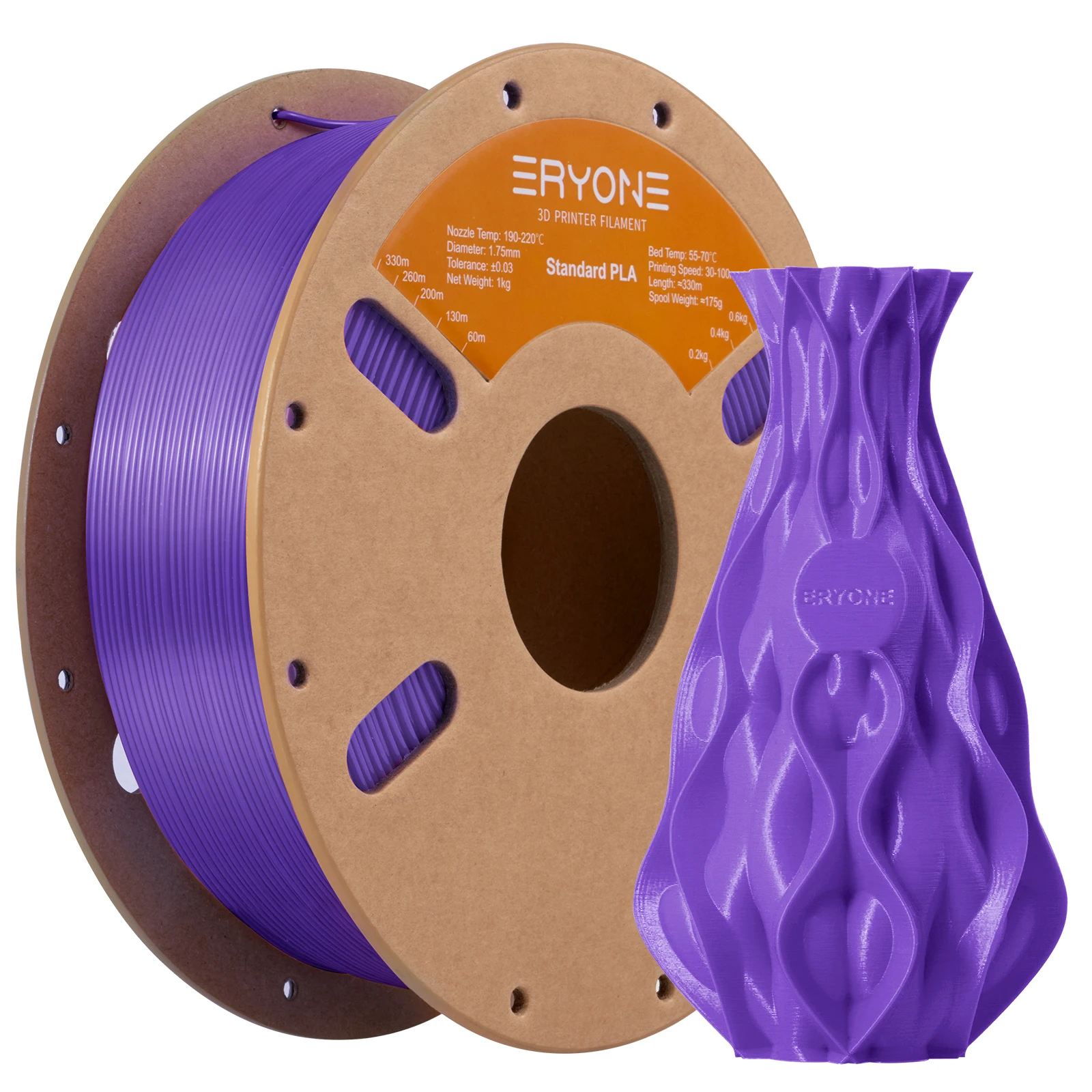 ERYONE 10KG Standard PLA Premium Filament 1.75mm 3D Print, Multicolor Available,Big Sale 1kg PLA Filament,1kg/spool