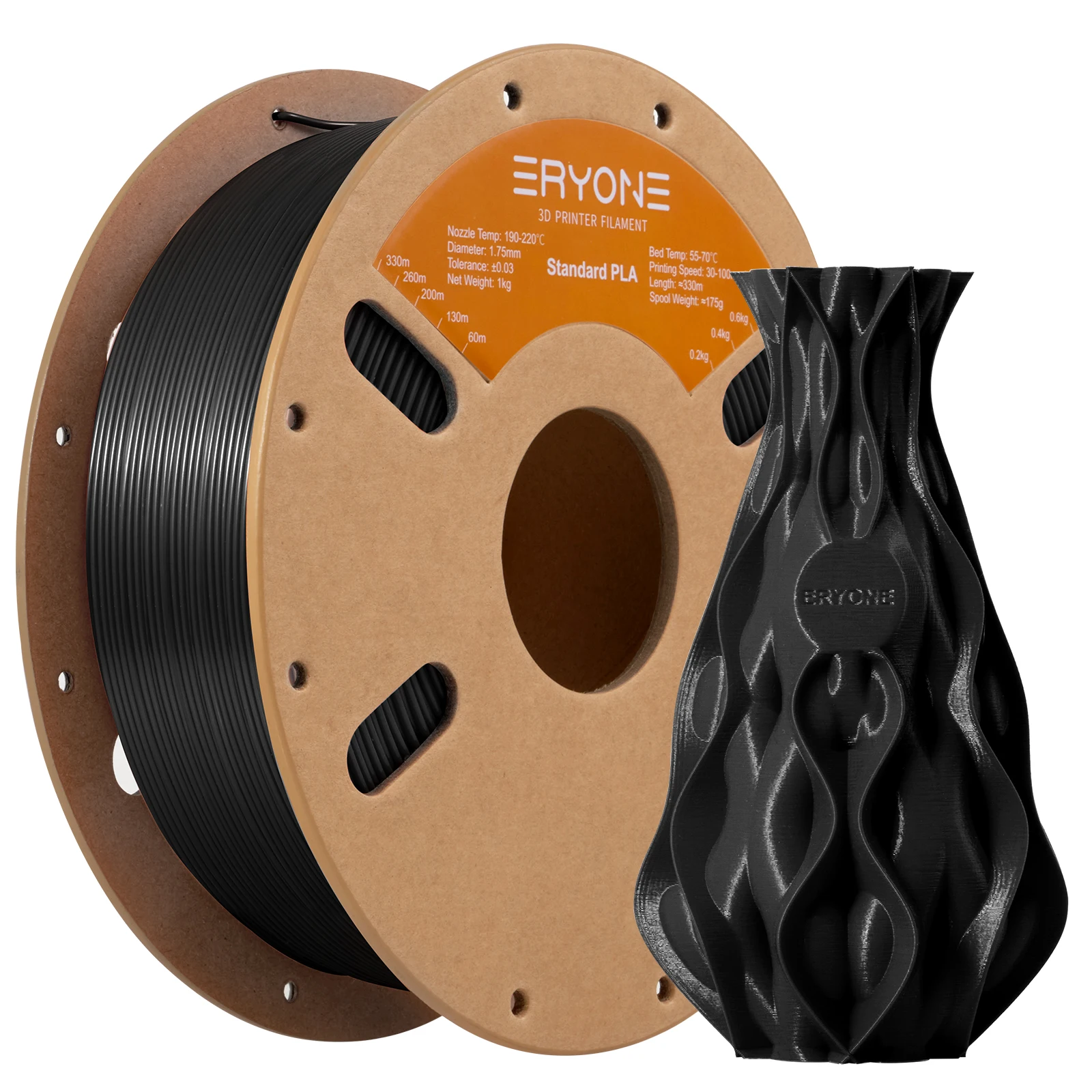 ERYONE 10KG Standard PLA Premium Filament 1.75mm 3D Print, Multicolor Available,Big Sale 1kg PLA Filament,1kg/spool