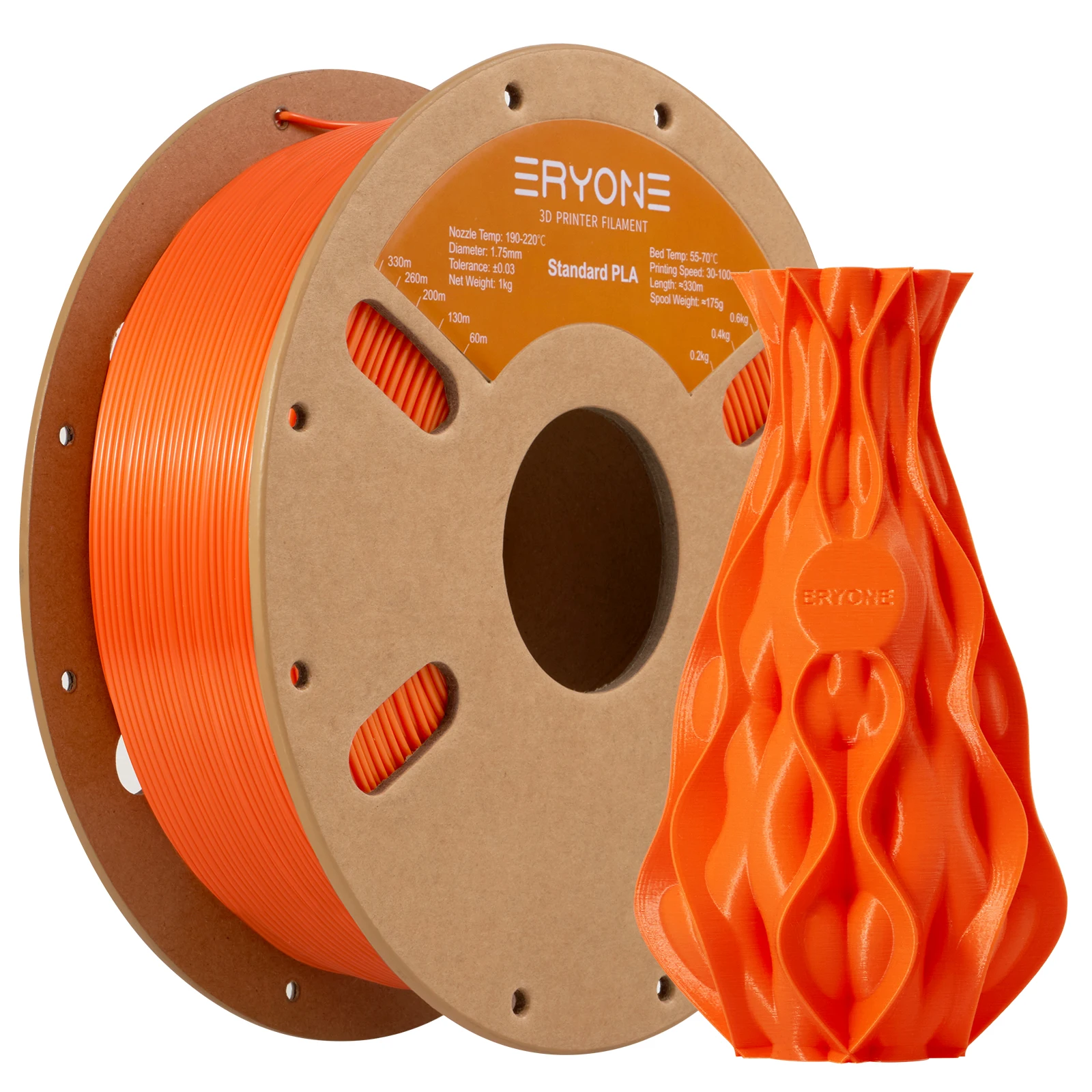 ERYONE 10KG Standard PLA Premium Filament 1.75mm 3D Print, Multicolor Available,Big Sale 1kg PLA Filament,1kg/spool