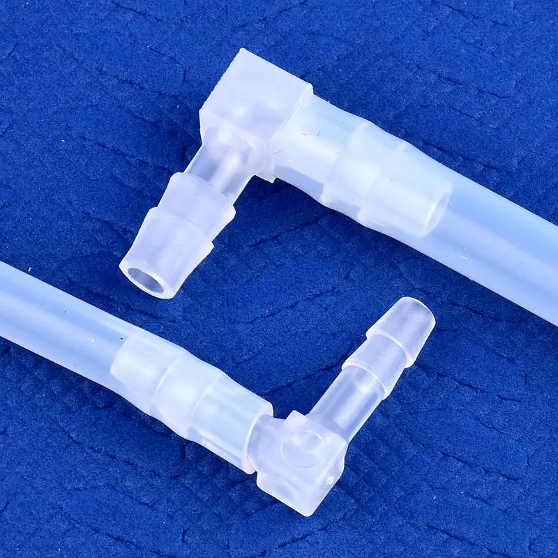 5~200pcs 4~20mm PP Elbow Connectors Aquarium Tank Fittings Air Pump Aerator Pagoda Joint Garden Irrigation Medical Hose Joints