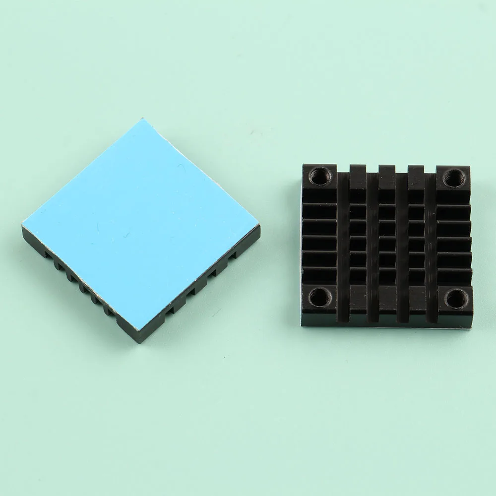 25x25mm 25*50mm Heatsink and 5V 12V Cooling Fan Combination Aluminum Radiator Small Cooler for PCB Raspberry Pi RPI