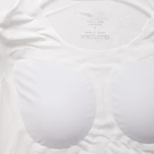 Man Shaper False Muscle Chest T-Shirt Cosplay Bodysuit Elastic Fake Shoulders Padded Underwear Sport Compression T-Shirts Bra