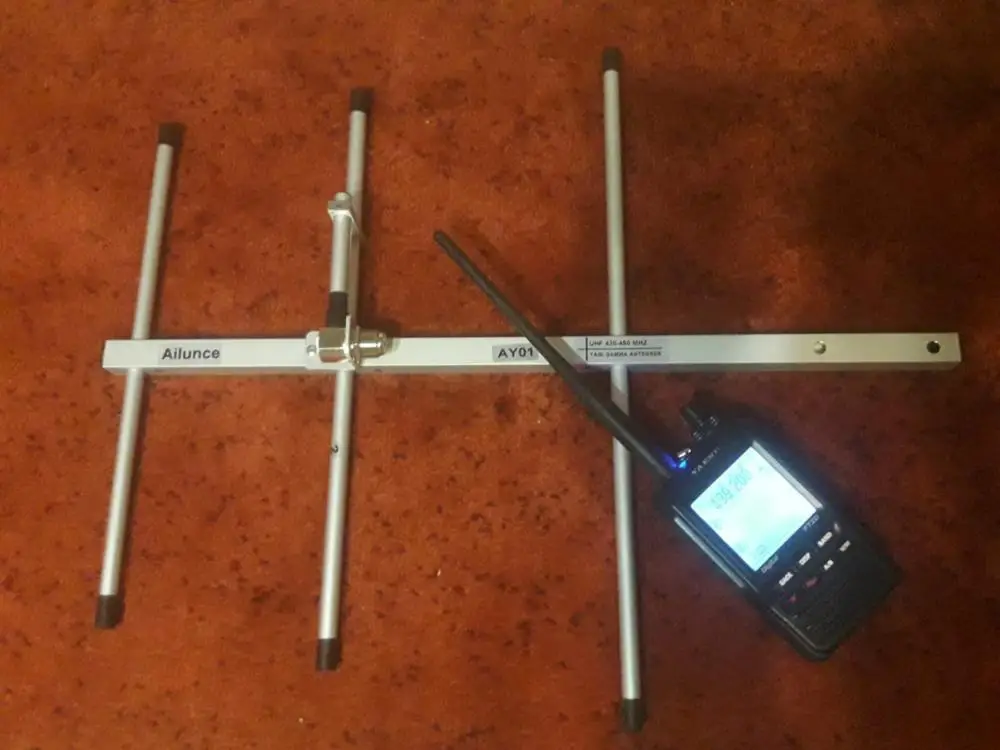 RETEVIS Ailunce AY04/1/2/3 High Gain Ham Radio Yagi Antenna SL16-K VHF/UHF Walkie Talkie Yagi–Uda Antenna Two-way Radio Repeater